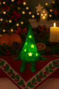 Tree with Star Cutouts and Legs