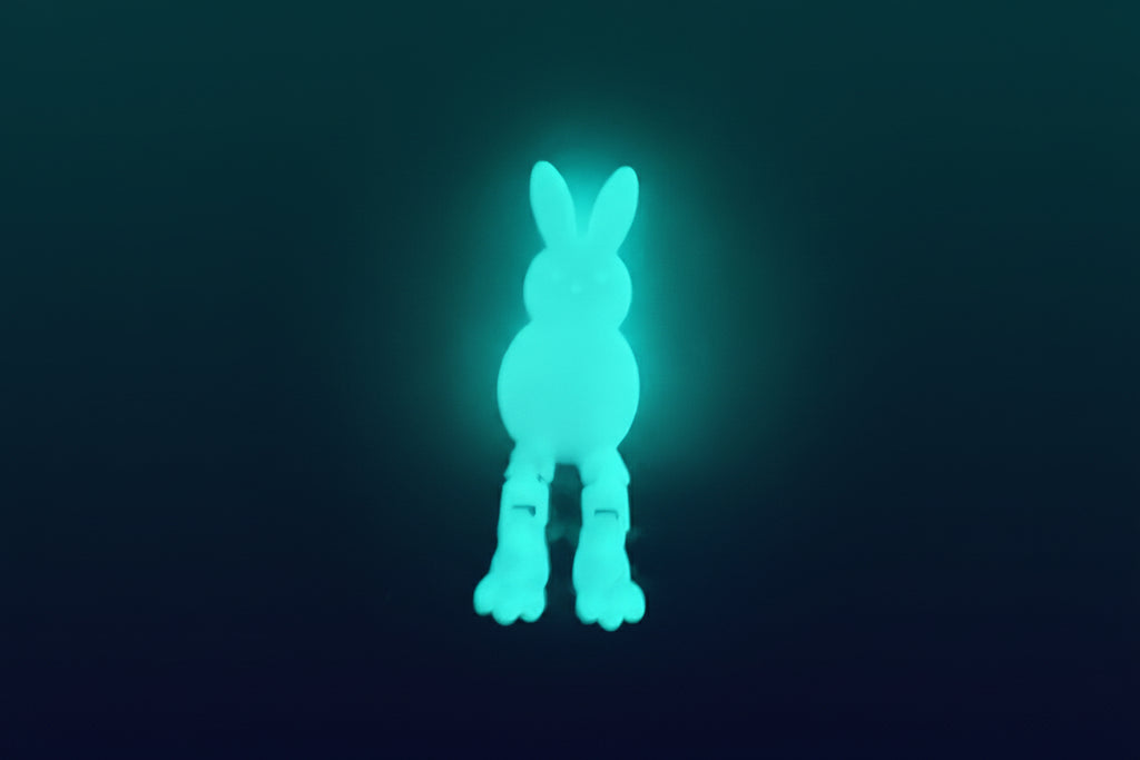 Blue Bunny Glow in the Dark